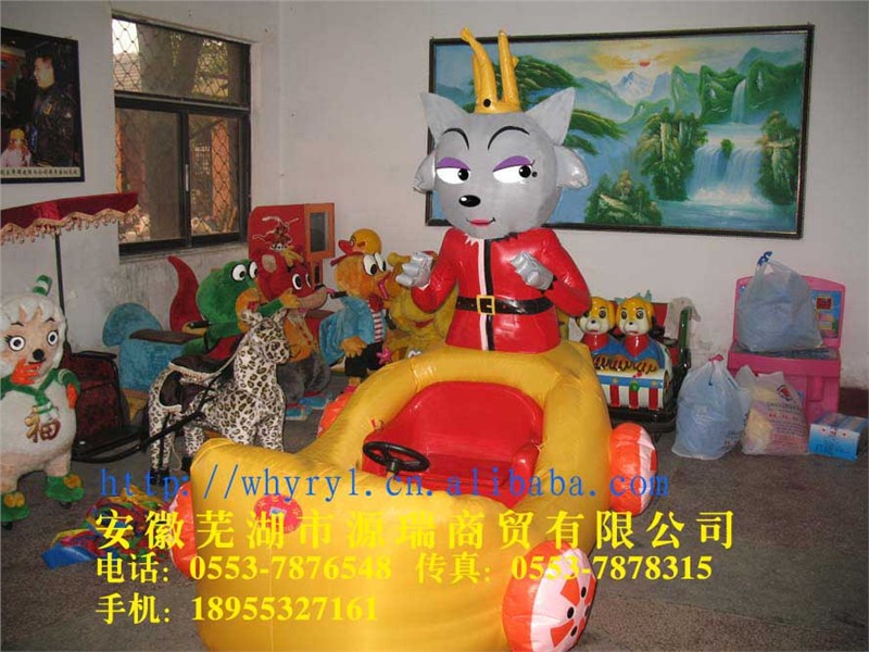 供应充气玩具车-游艺设备